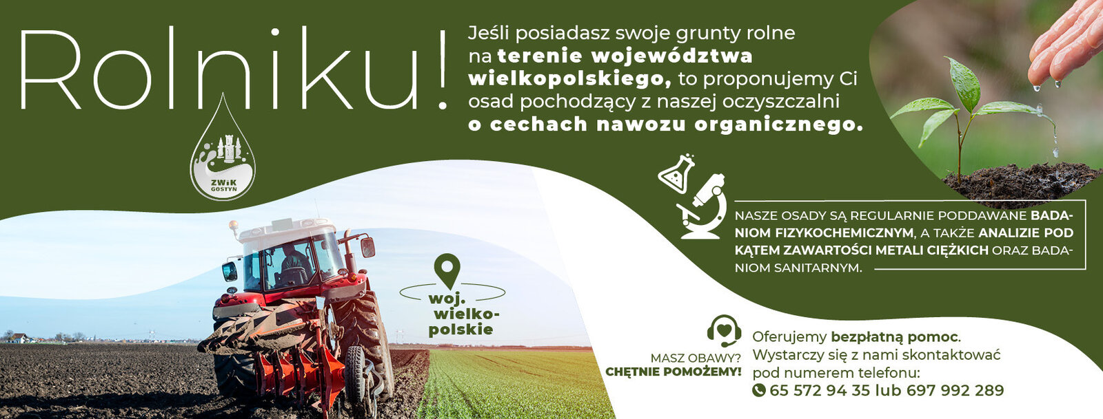 Rolnicze wykorzystanie osadów ściekowych