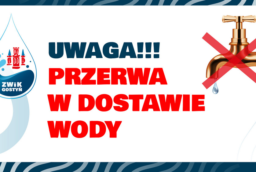 Przerwa w dostawie wody